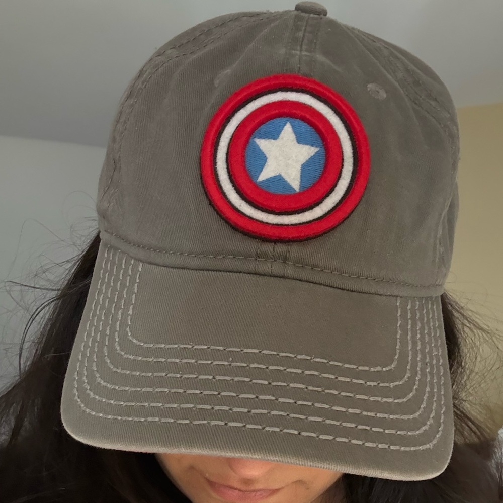 Captain America SnapBack gray hat